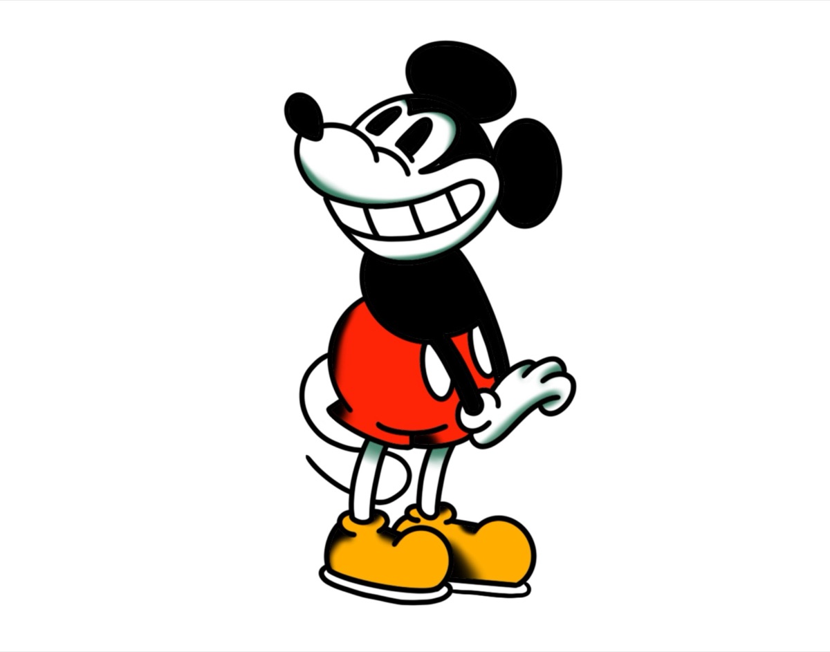Mickey Mouse flash design