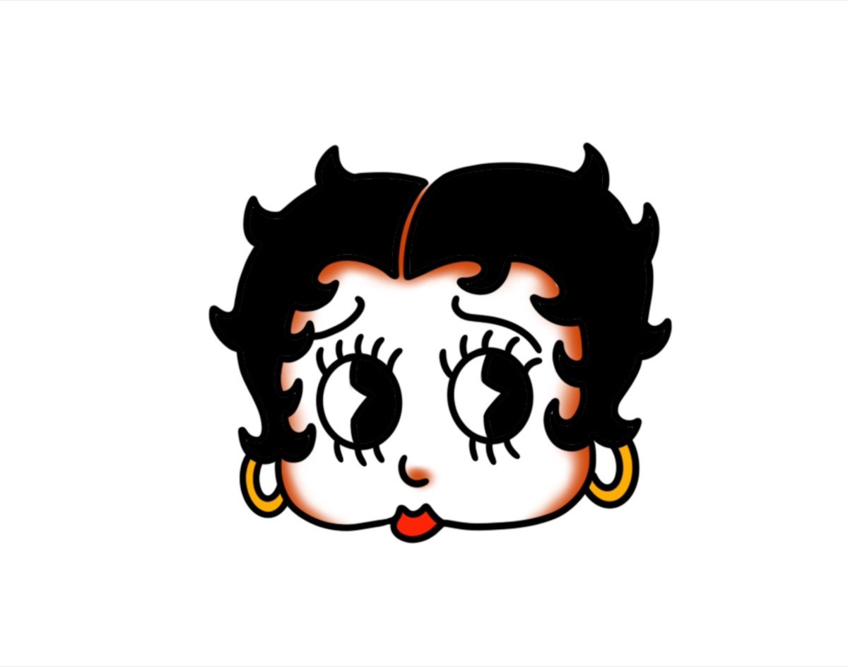 Betty Boop flash design