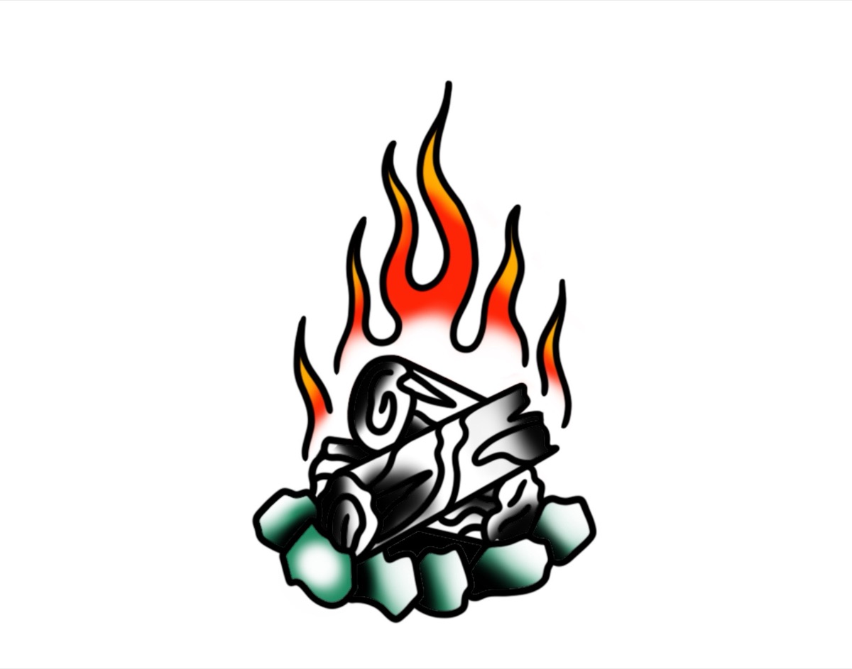 Campfire flash design