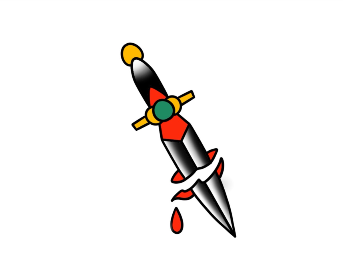 Dagger (Bleeding) flash design