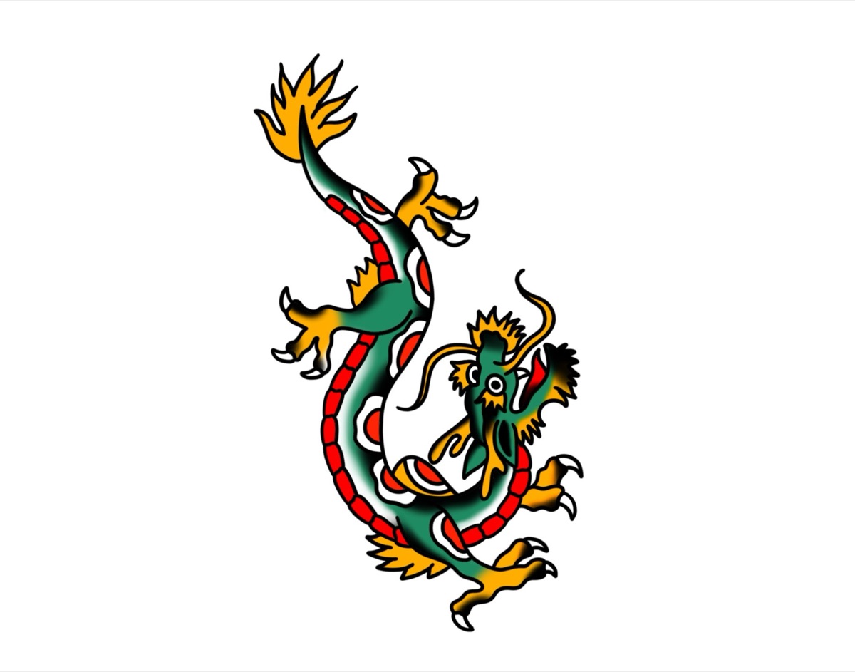 Dragon flash design