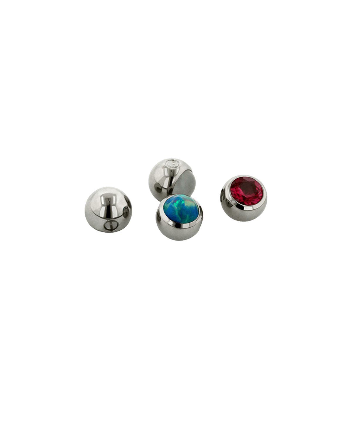 Anatometal Ti Captive Gem Bead