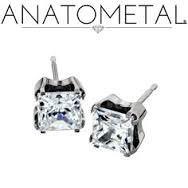 Anatometal Titanium Earring