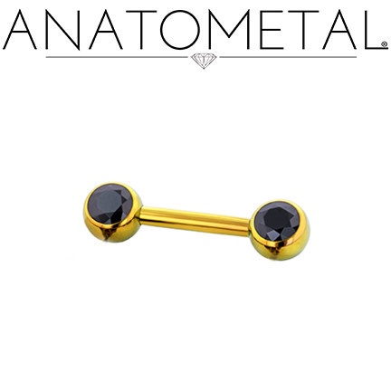 Anatometal TI Side Set Bezel Ends