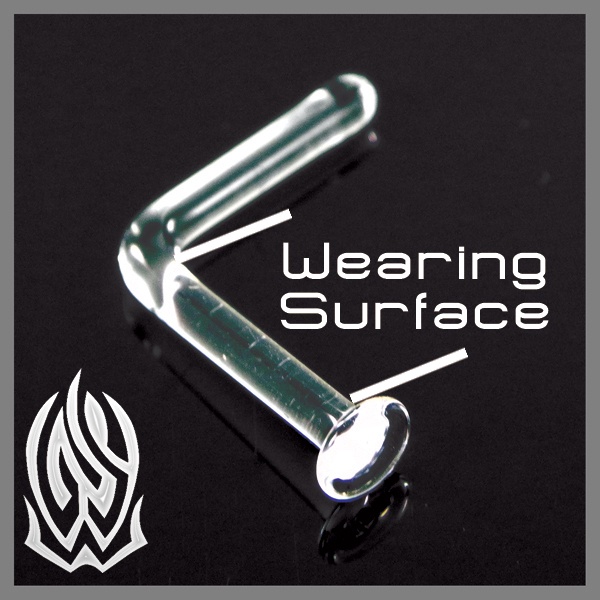 Glass Nostril Screw in Stock