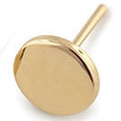 Gold Threadless Disk - NeoMetal