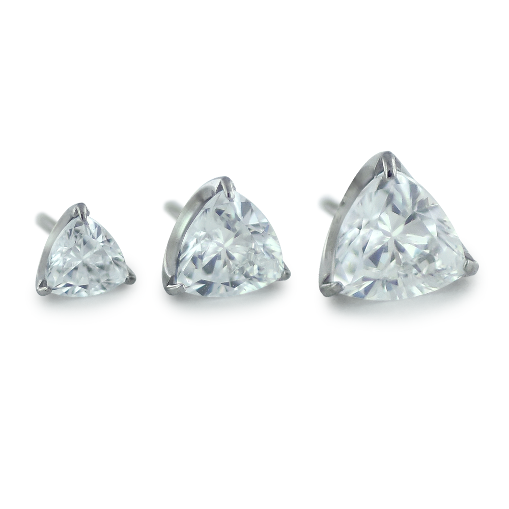 Titanium Trillion Cut Ends