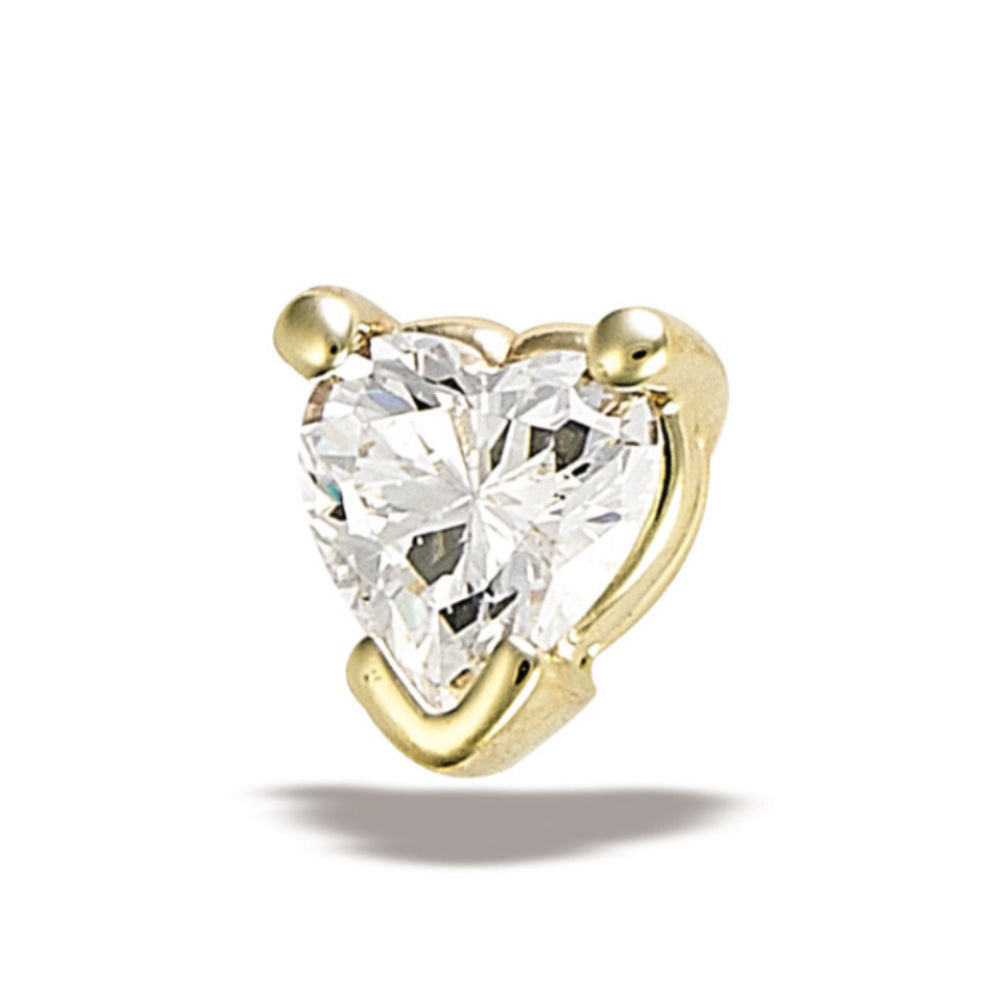 4mm Princess Heart