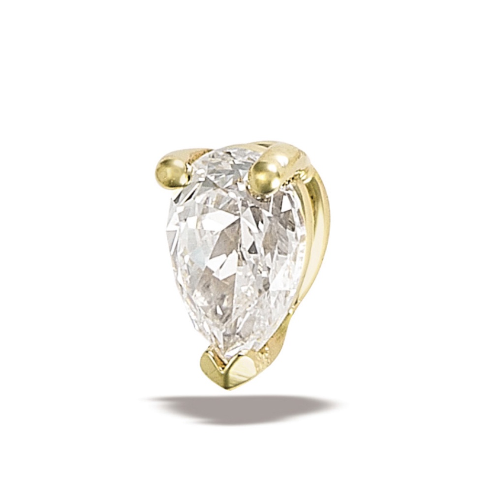 Pear Stone 3 Prong