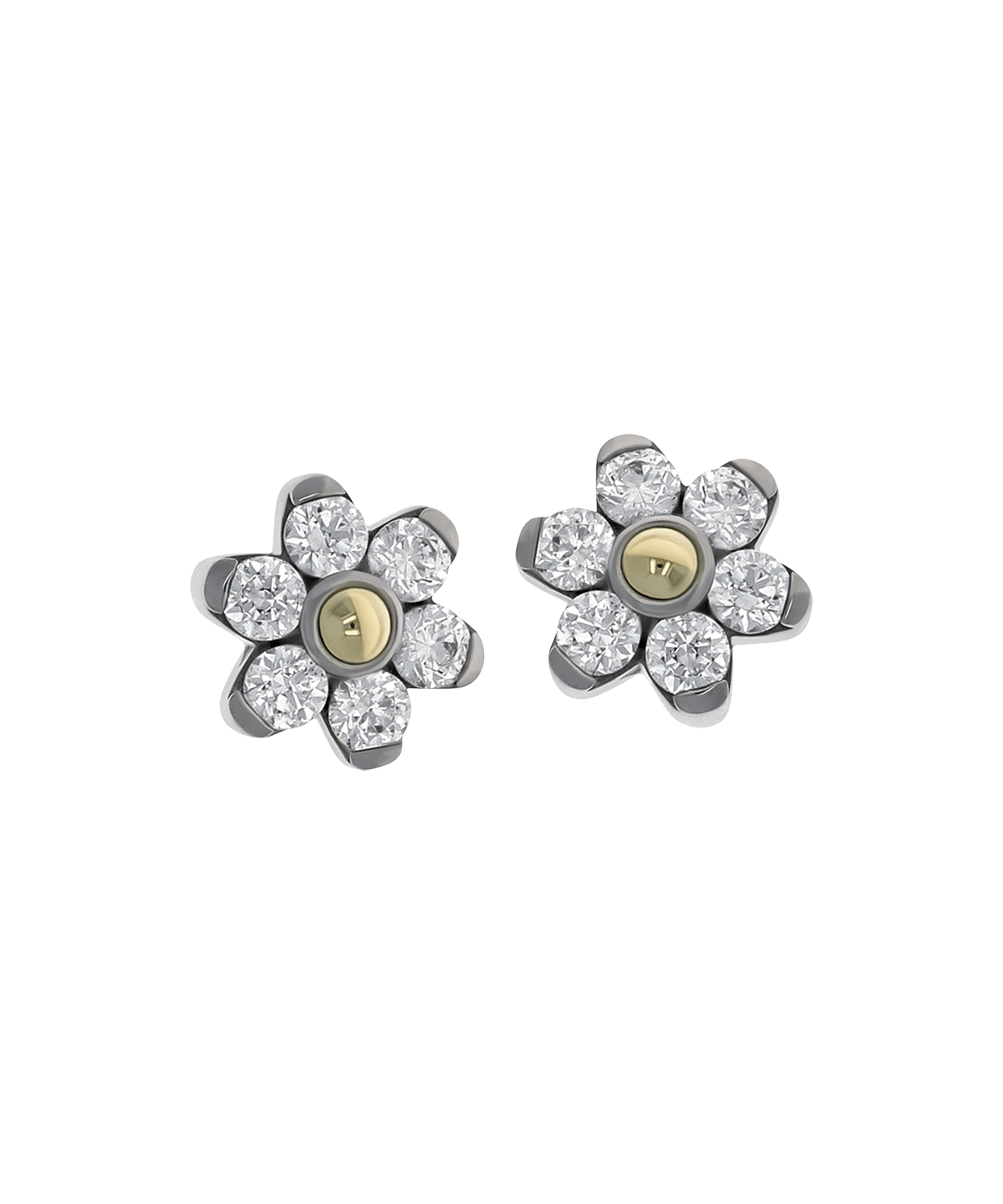 Anatometal 14g Flower Threaded End