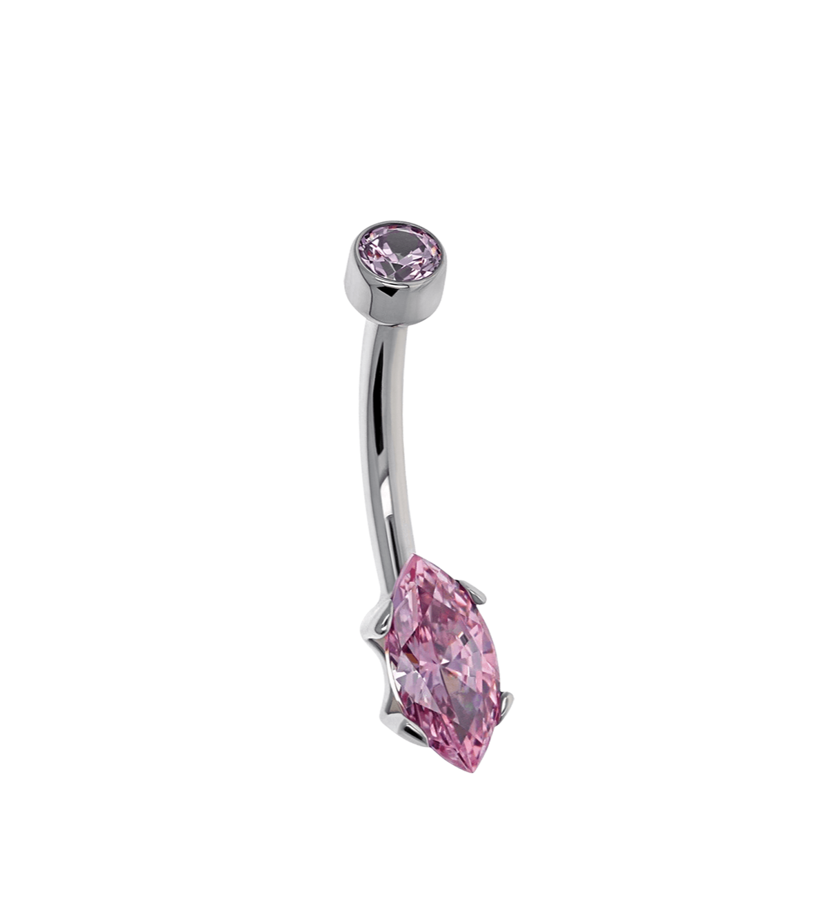 Anatometal Ti 14g Navel Curve
