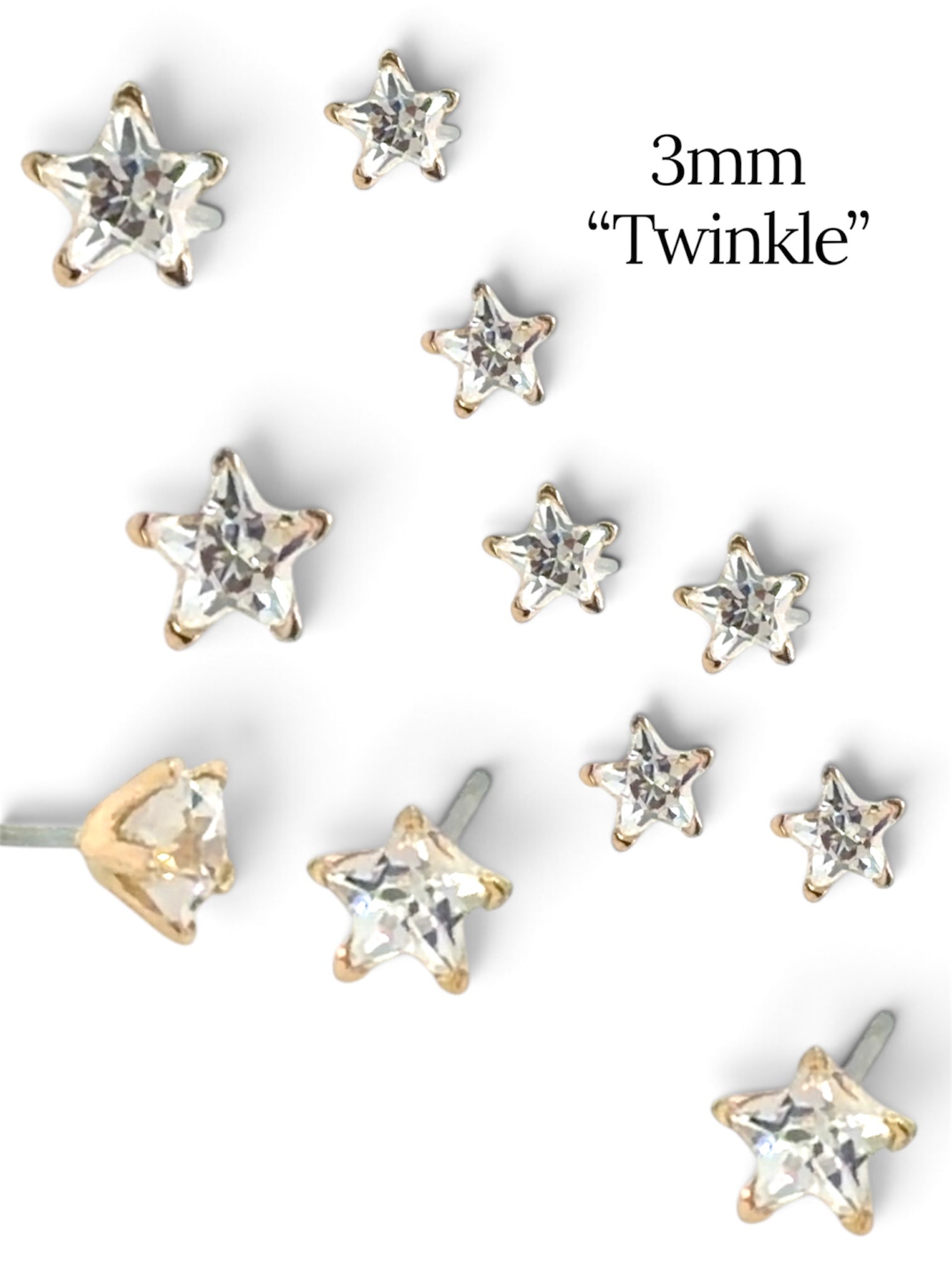 Body Gems "Twinkle" Star-3mm