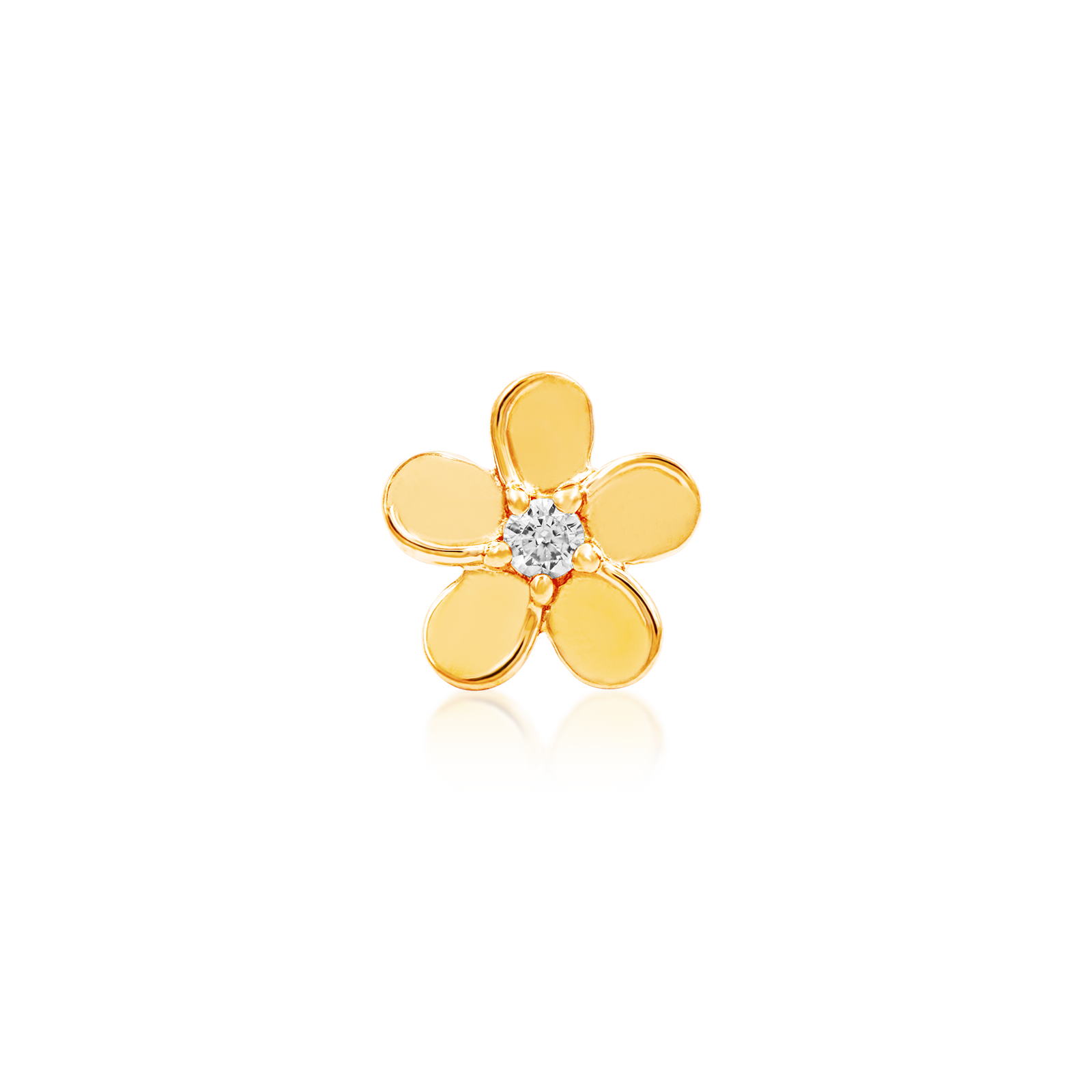 Junipurr Gold CZ Flower
