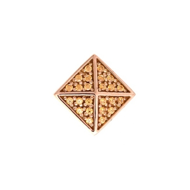 BVLA 8mm Micro Pave Square Pyramid