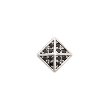 BVLA 6mm Micro Pave Square Pyramid