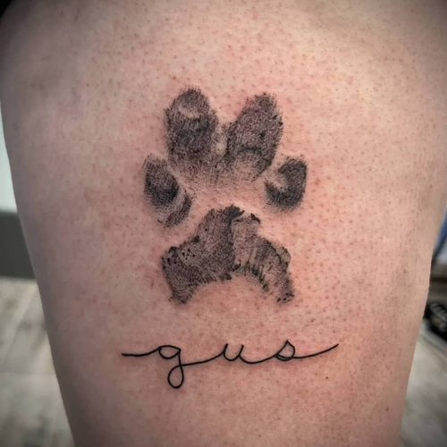 Eugene Gamit tattoos work