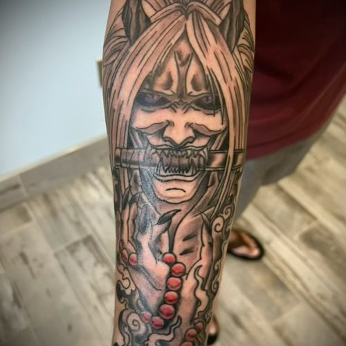 Eugene Gamit tattoos work