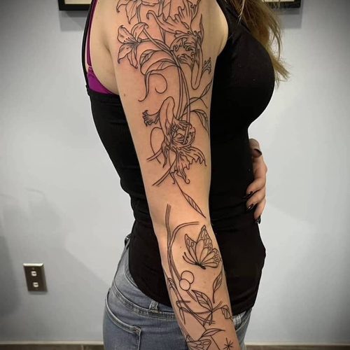 Eugene Gamit tattoos work