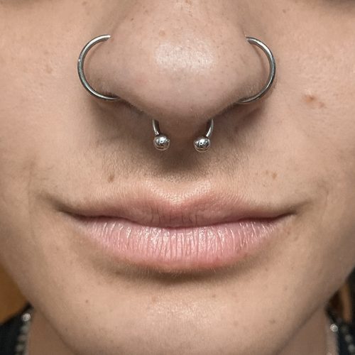 Jordan Dzialoski children's ear piercing work