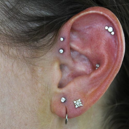 Jordan Dzialoski children's ear piercing work