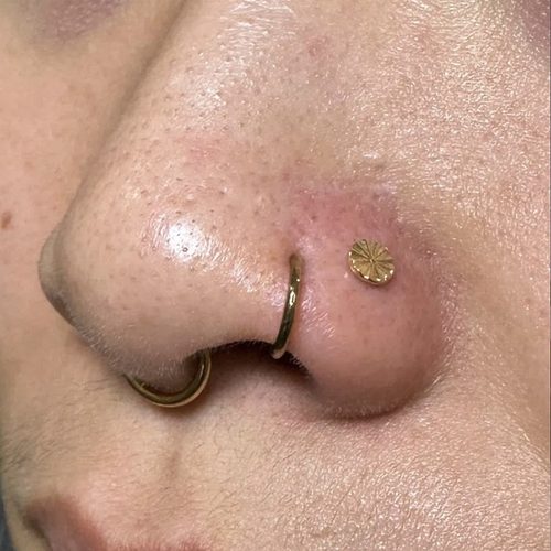 Jordan Dzialoski children's ear piercing work