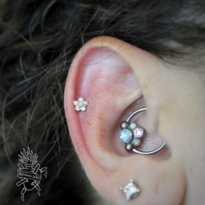 Jordan Dzialoski body piercing work — Piercing · Jacksonville