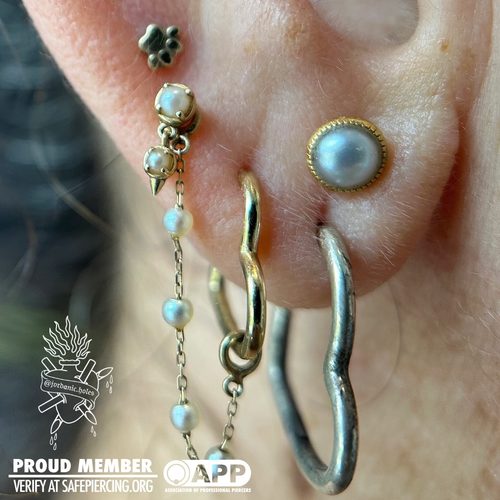 Jordan Dzialoski body piercing work · Jacksonville