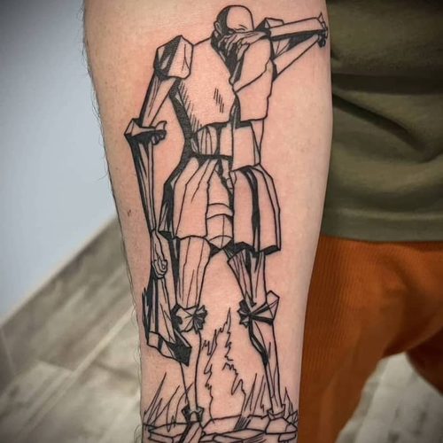 Eugene Gamit tattoos work