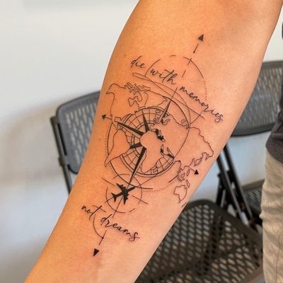 Julian Kelley tattoos work · Jacksonville
