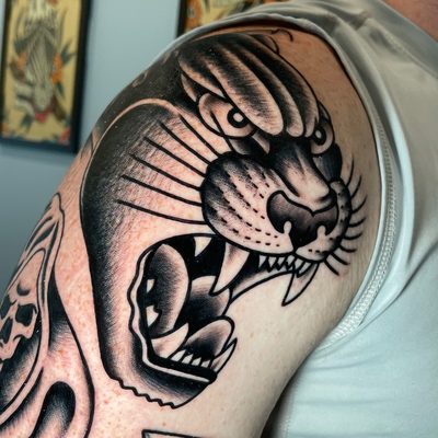 Julian Kelley tattoos work · Jacksonville