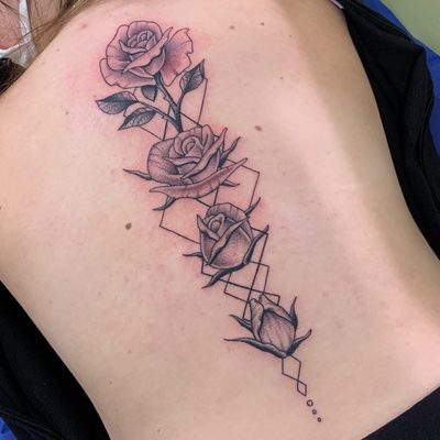 Julian Kelley tattoos work · Jacksonville