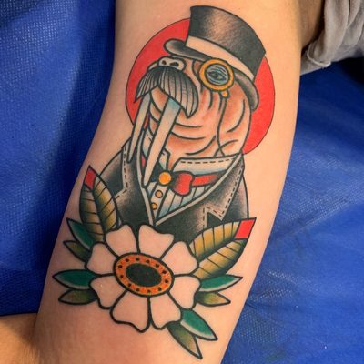 Julian Kelley tattoos work · Jacksonville